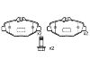 Bremsbelagsatz, Scheibenbremse Brake Pad Set:003 420 65 20