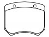 Bremsbelagsatz, Scheibenbremse Brake Pad Set:GBP90103