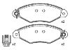 тормозная кладка Brake Pad Set:4251.69