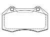 Bremsbelagsatz, Scheibenbremse Brake Pad Set:77 01 208 218