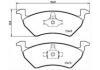 тормозная кладка Brake Pad Set:5U0 698 151 B