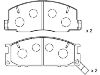 тормозная кладка Brake Pad Set:04465-28260