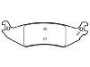 Bremsbelagsatz, Scheibenbremse Brake Pad Set:4C2Z-2200-AA