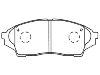 Bremsbelagsatz, Scheibenbremse Brake Pad Set:04465-22300