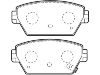 Bremsbelagsatz, Scheibenbremse Brake Pad Set:MR389568