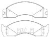 Bremsbelagsatz, Scheibenbremse Brake Pad Set:5C2Z-2200-BA