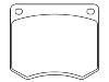 Bremsbelagsatz, Scheibenbremse Brake Pad Set:D79-797