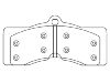 Bremsbelagsatz, Scheibenbremse Brake Pad Set:5452513