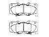 Bremsbelagsatz, Scheibenbremse Brake Pad Set:04465-0K260