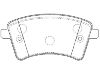 Brake Pad Set:77 01 209 864