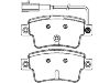 тормозная кладка Brake Pad Set:77365464